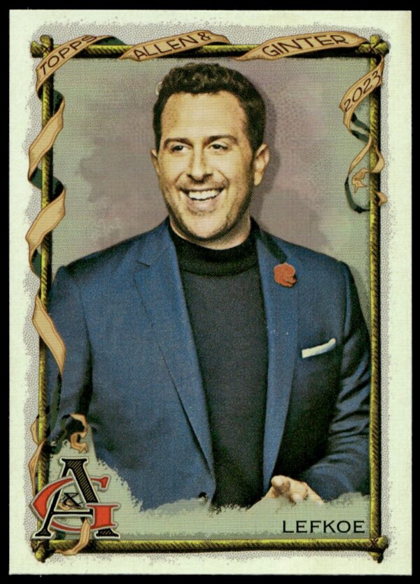 2023 Topps Allen & Ginter Adam Lefkoe Silver Portrait #217 (Front)