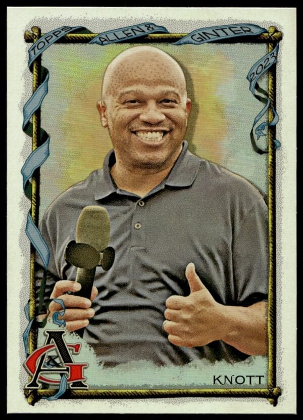 2023 Topps Allen & Ginter Andre Knott Silver Portrait #299 (Front)