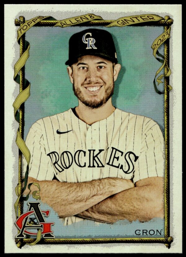 2023 Topps Allen & Ginter C.J. Cron Silver Portrait #174 (Front)