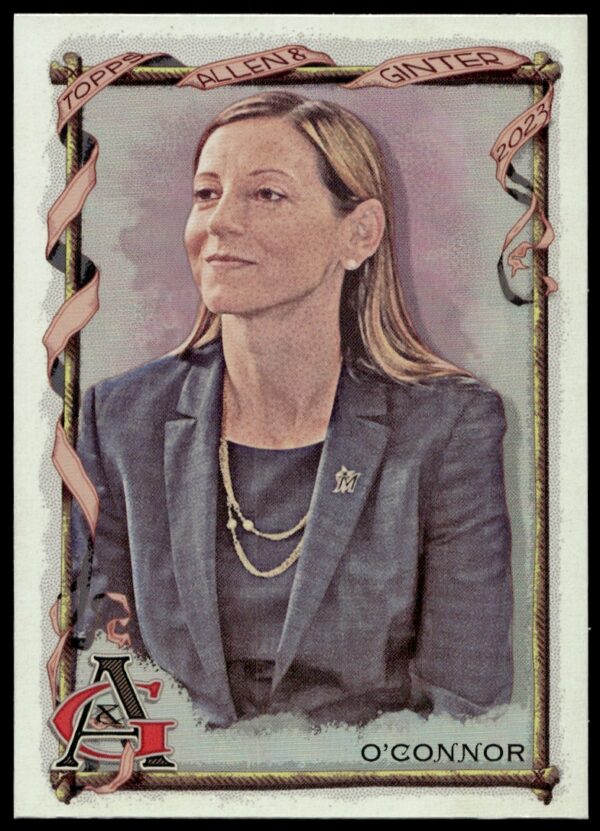 2023 Topps Allen & Ginter Caroline O'Connor Silver Portrait #215 (Front)