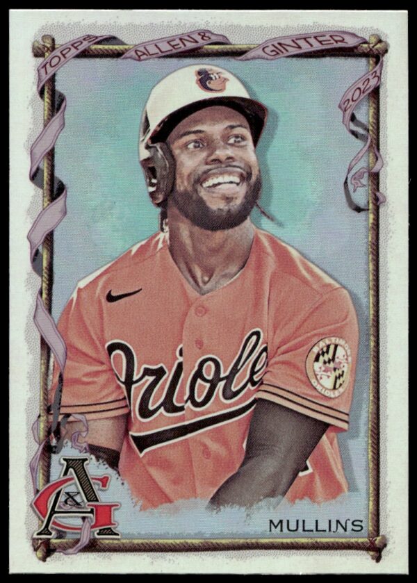 2023 Topps Allen & Ginter Cedric Mullins Silver Portrait #73 (Front)