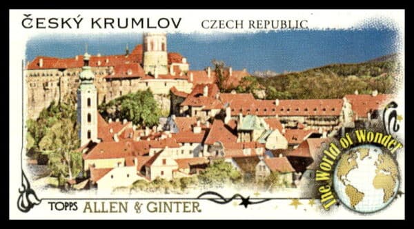 2023 Topps Allen & Ginter Cesky Krumlov Mini World of Wonder #WOW-29 (Front)