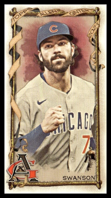 2023 Topps Allen & Ginter Dansby Swanson Mini #57 (Front)