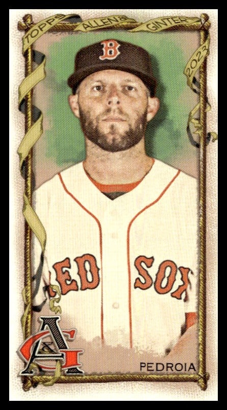 2023 Topps Allen & Ginter Dustin Pedroia Mini #188 (Front)