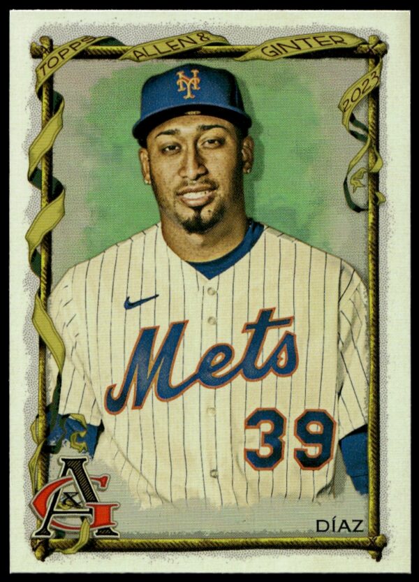 2023 Topps Allen & Ginter Edwin Diaz Silver Portrait #278 (Front)