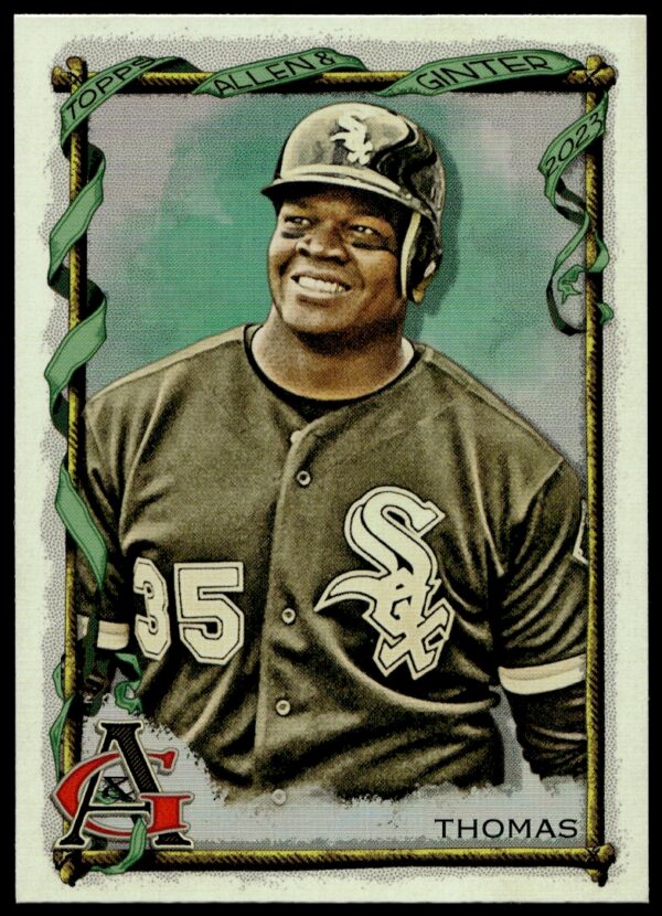 2023 Topps Allen & Ginter Frank Thomas Silver Portrait #97 (Front)