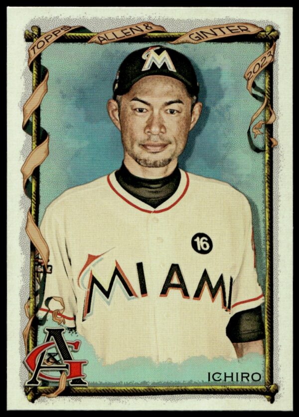 2023 Topps Allen & Ginter Ichiro Silver Portrait #95 (Front)