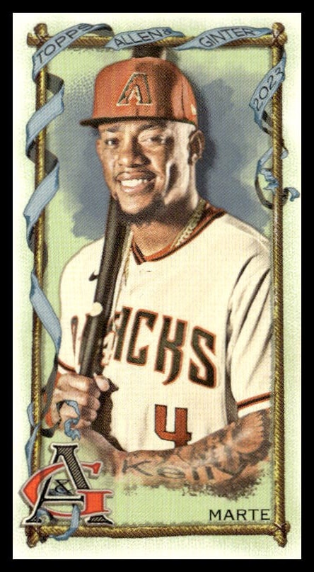 2023 Topps Allen & Ginter Ketel Marte Mini #170 (Front)