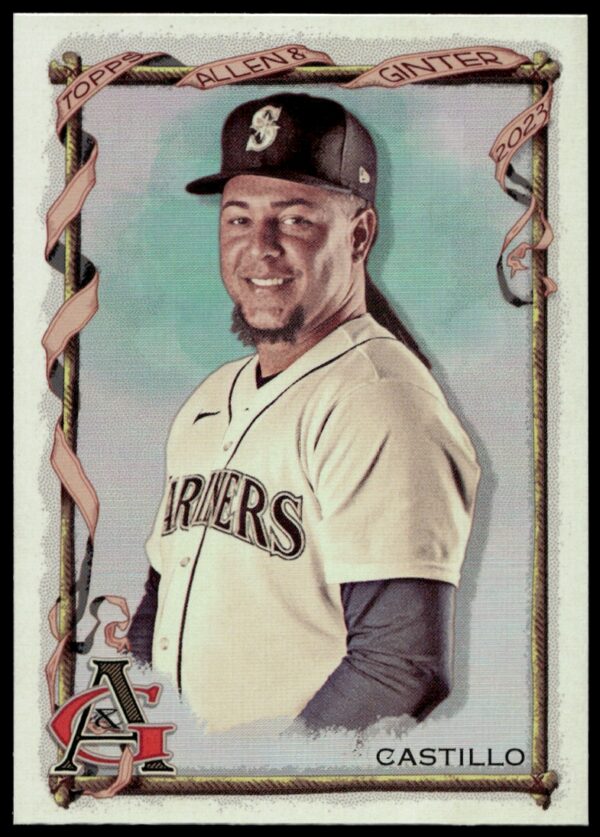 2023 Topps Allen & Ginter Luis Castillo Silver Portrait #248 (Front)