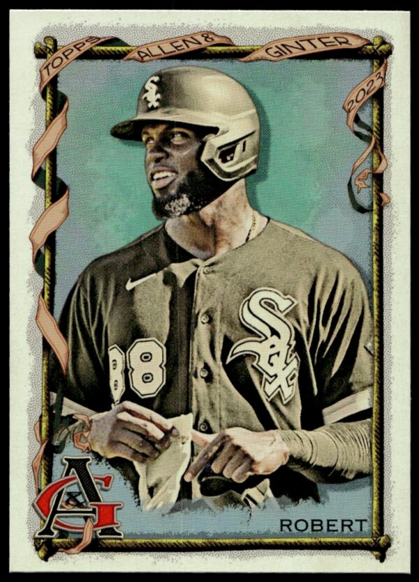 2023 Topps Allen & Ginter Luis Robert Silver Portrait #173 (Front)