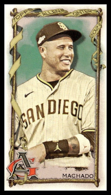 2023 Topps Allen & Ginter Manny Machado Mini #49 (Front)