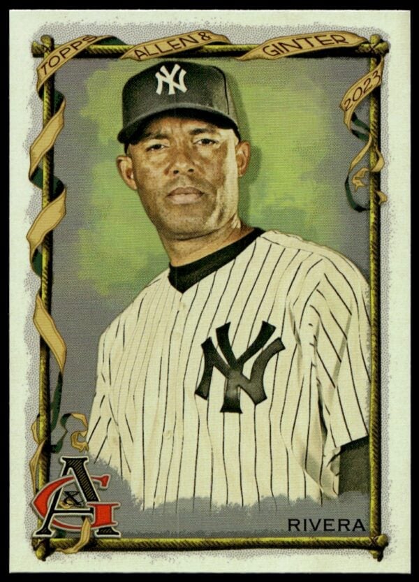 2023 Topps Allen & Ginter Mariano Rivera Silver Portrait #48 (Front)