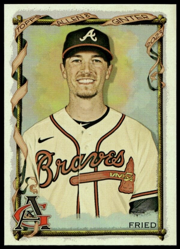 2023 Topps Allen & Ginter Max Fried Silver Portrait #76 (Front)