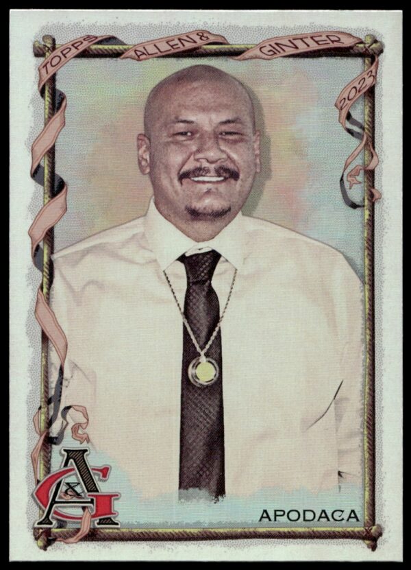 2023 Topps Allen & Ginter Nathan "Doggface" Apodaca Silver Portrait #287 (Front)