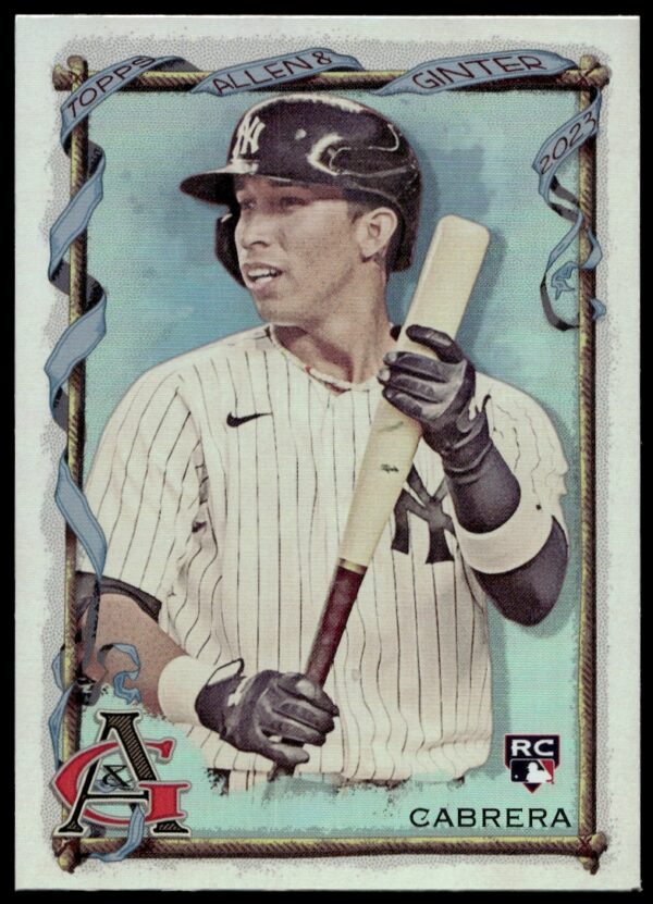 2023 Topps Allen & Ginter Oswaldo Cabrera Silver Portrait #146 (Front)