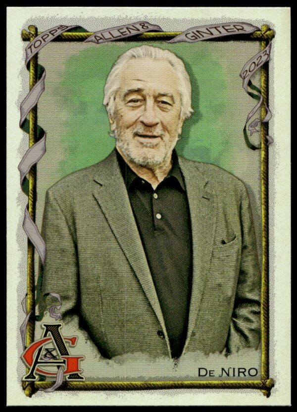 2023 Topps Allen & Ginter Robert De Niro Silver Portrait #280 (Front)