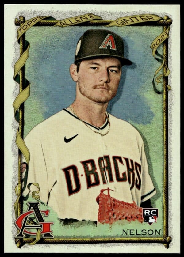 2023 Topps Allen & Ginter Ryne Nelson Silver Portrait #247 (Front)