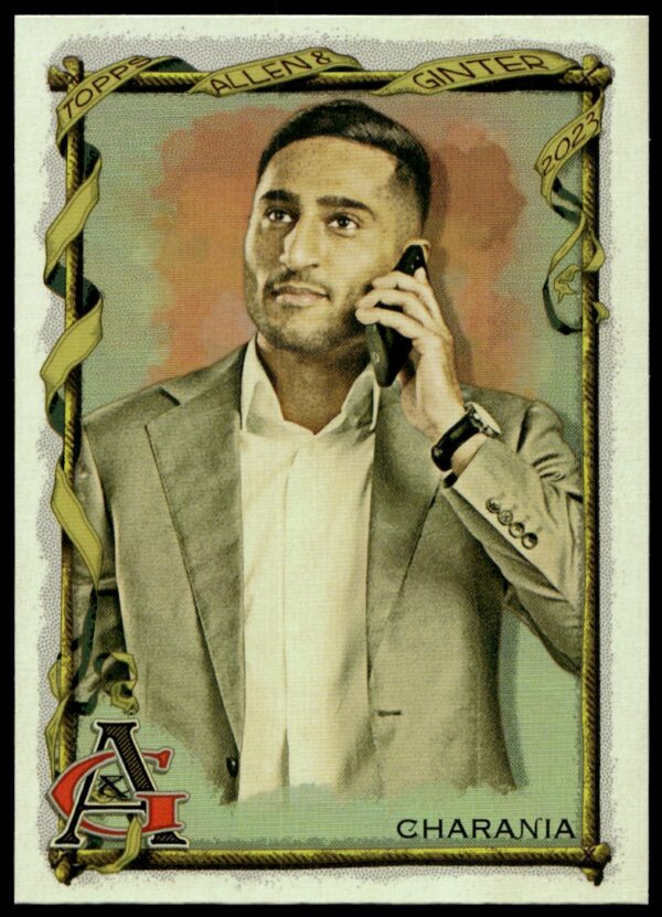 2023 Topps Allen & Ginter Shams Charania Silver Portrait #234 (Front)