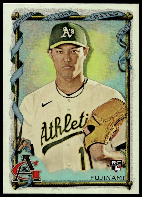 2023 Topps Allen & Ginter Shintaro Fujinami Silver Portrait #297 (Front)