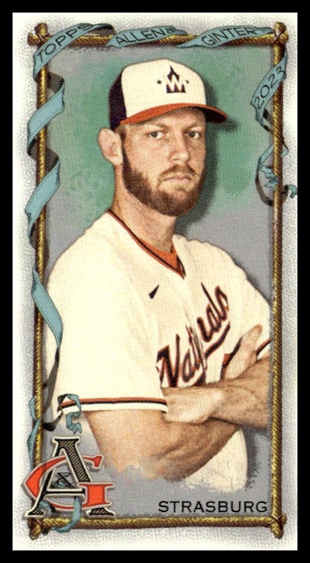 2023 Topps Allen & Ginter Stephen Strasburg Mini #185 (Front)