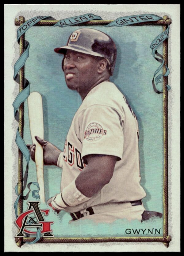 2023 Topps Allen & Ginter Tony Gwynn Silver Portrait #100 (Front)