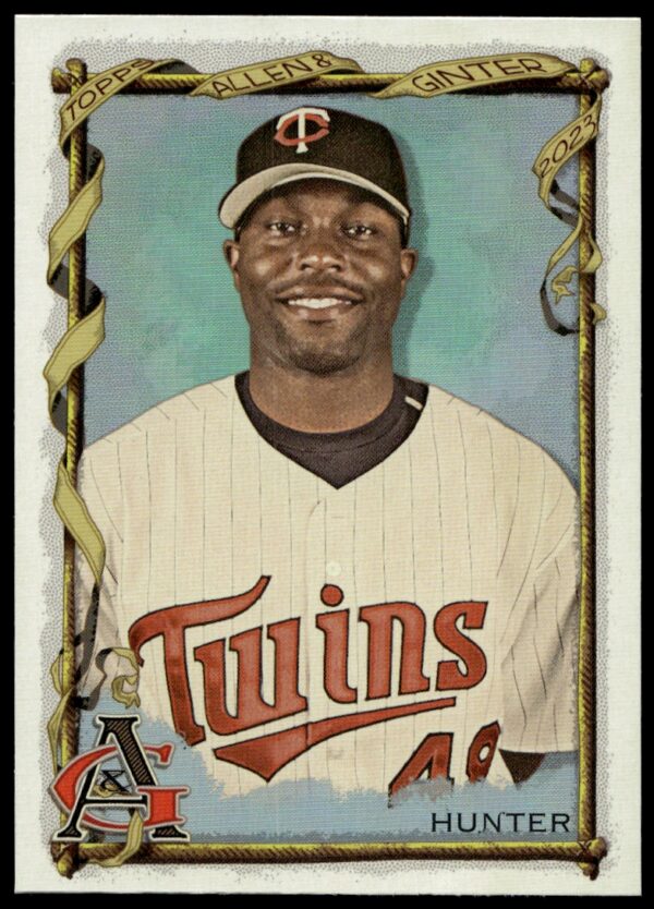 2023 Topps Allen & Ginter Torii Hunter Silver Portrait #316 (Front)