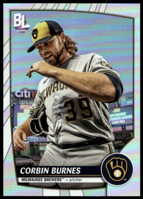 2023 Topps Big League Corbin Burnes Rainbow Foil #239 (Front)