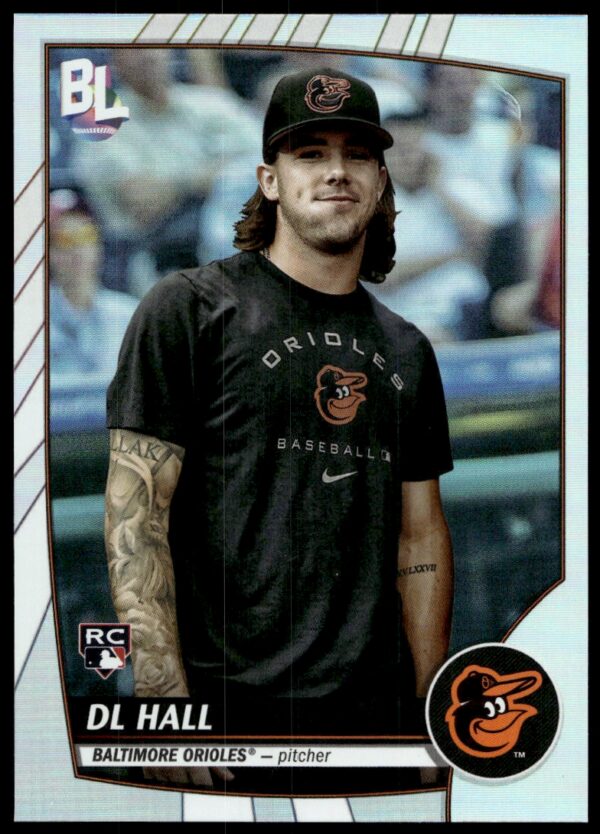 2023 Topps Big League DJ Hall #207 (Front)