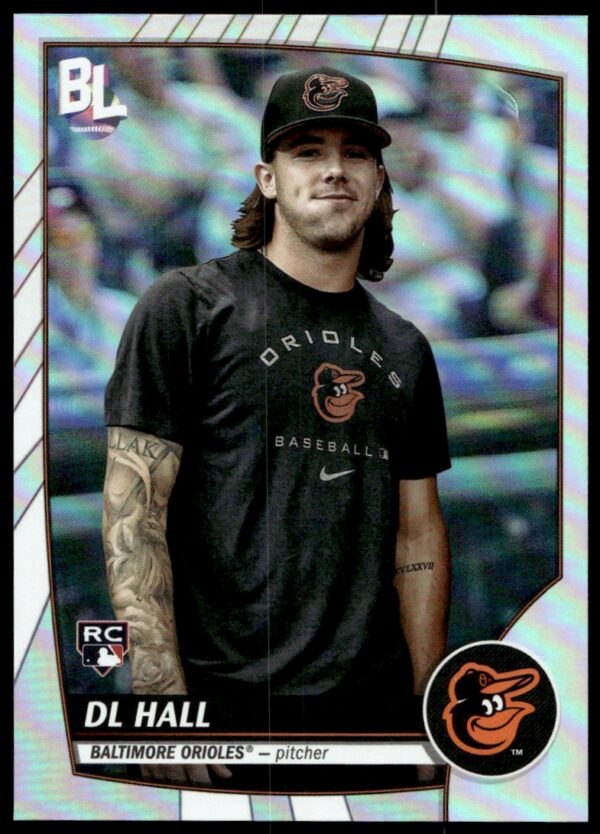 2023 Topps Big League DJ Hall Rainbow Foil #11 (Front)