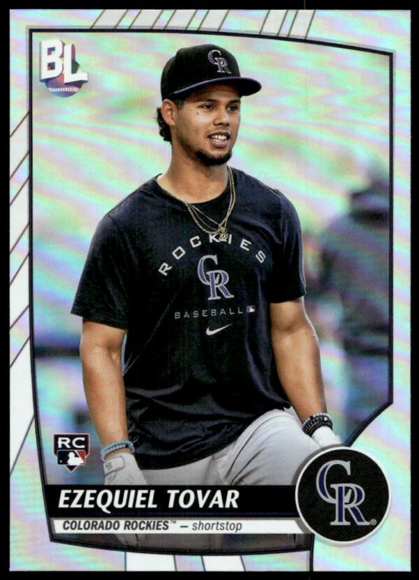 2023 Topps Big League Ezequiel Tovar Rainbow Foil #204 (Front)