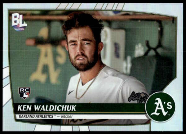 2023 Topps Big League Ken Waldichuk #214 (Front)