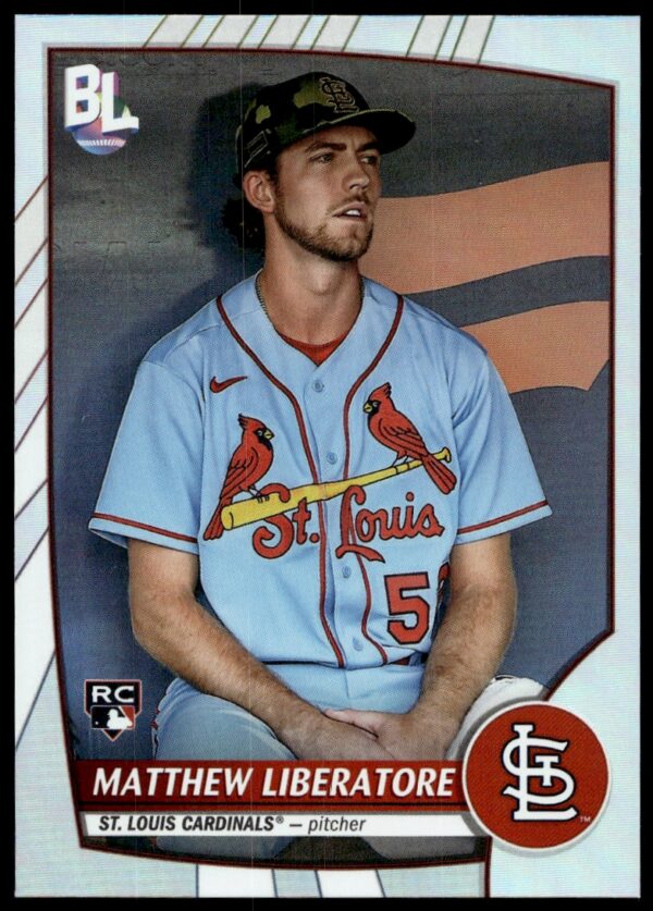 2023 Topps Big League Matthew Liberatore #209 (Front)