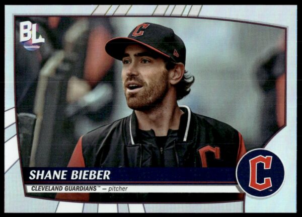 2023 Topps Big League Shane Bieber #218 (Front)