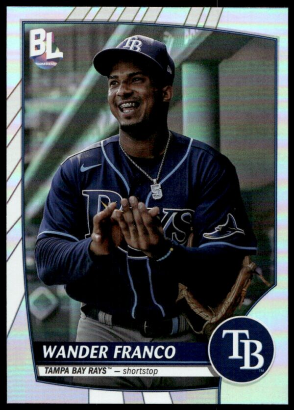 2023 Topps Big League Wander Franco Rainbow Foil #225 (Front)