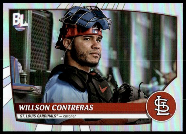 2023 Topps Big League Willson Contreras Rainbow Foil #237 (Front)