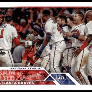 2023 Topps Series 1 Atlanta Braves #168 (Front)