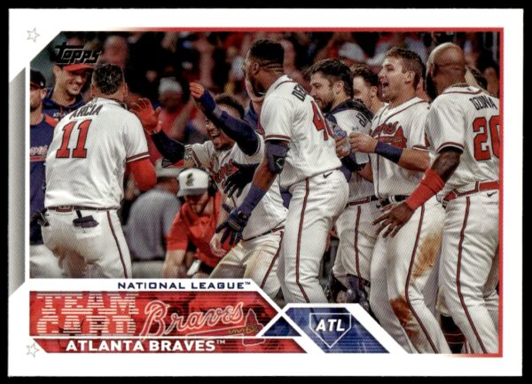 2023 Topps Series 1 Atlanta Braves #168 (Front)