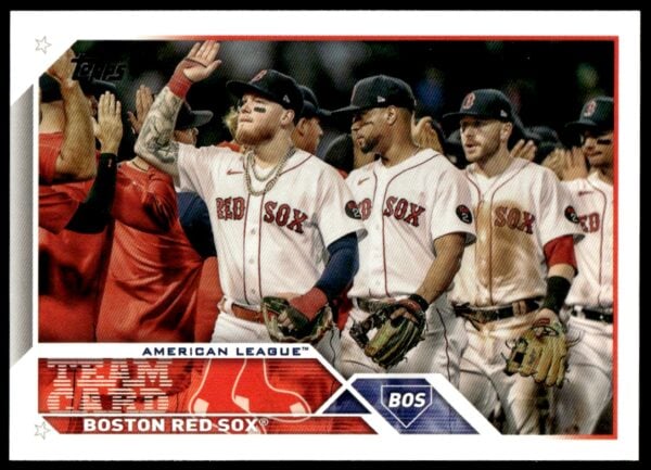 2023 Topps Series 1 Boston Red Sox #273 (Front)