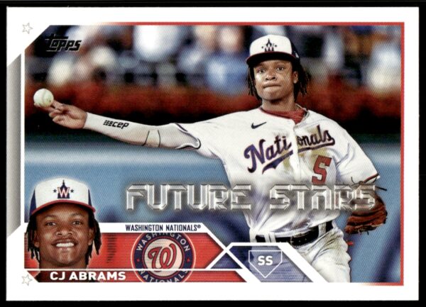 2023 Topps Series 1 CJ Abrams #35 (Front)