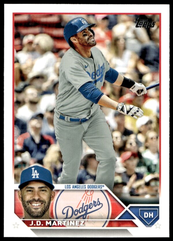 2023 Topps Series 1 J.D. Martinez #126 (Front)