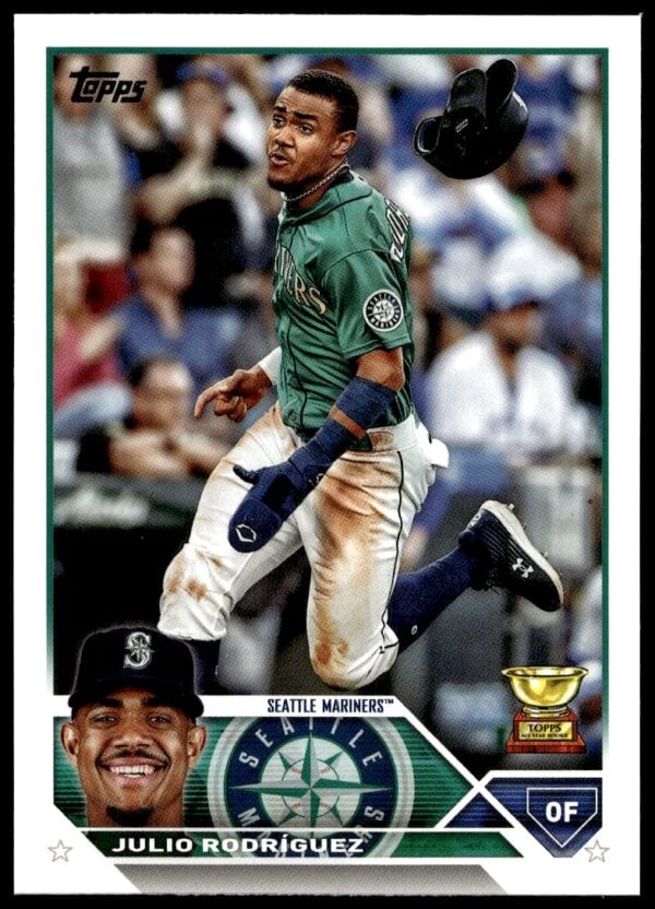 2023 Topps Series 1 Julio Rodriguez #330 (Front)