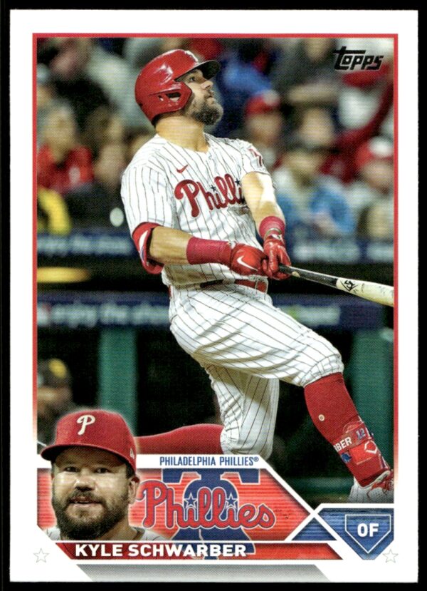 2023 Topps Series 1 Kyle Schwarber #153 (Front)