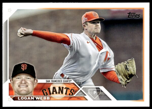 2023 Topps Series 1 Logan Webb #116 (Front)