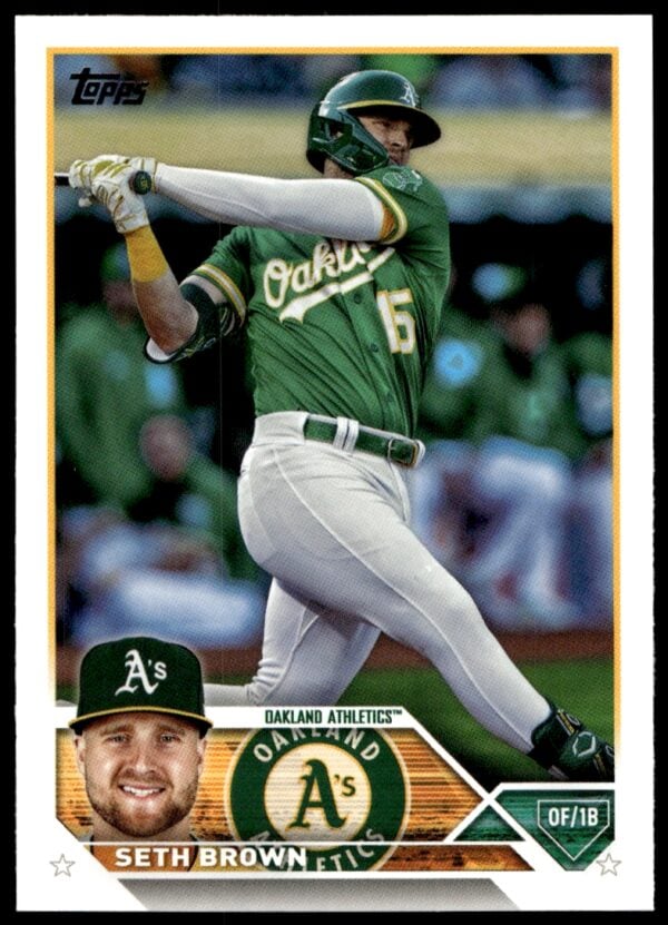 2023 Topps Series 1 Seth Brown #148 (Front)