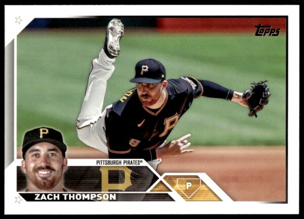 2023 Topps Series 1 Zach Thompson #2 (Front)