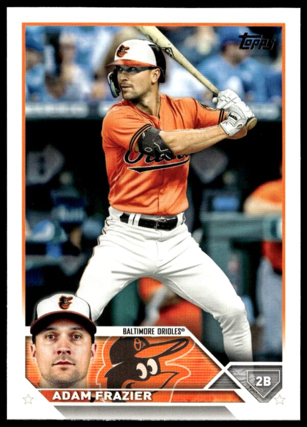 2023 Topps Series 2 Adam Frazier #611 (Front)