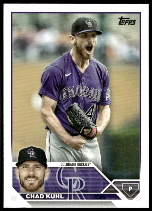 2023 Topps Series 2 Chad Kuhl #517 (Front)