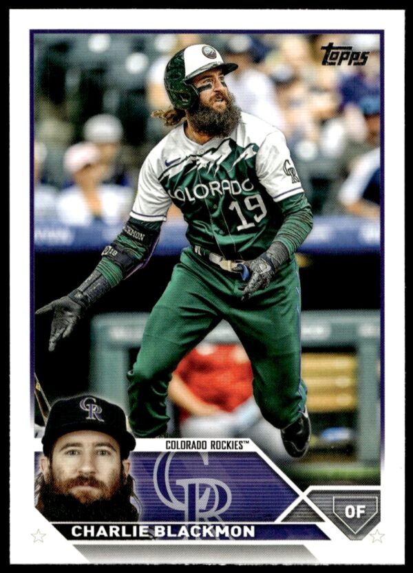 2023 Topps Series 2 Charlie Blackmon #523 (Front)