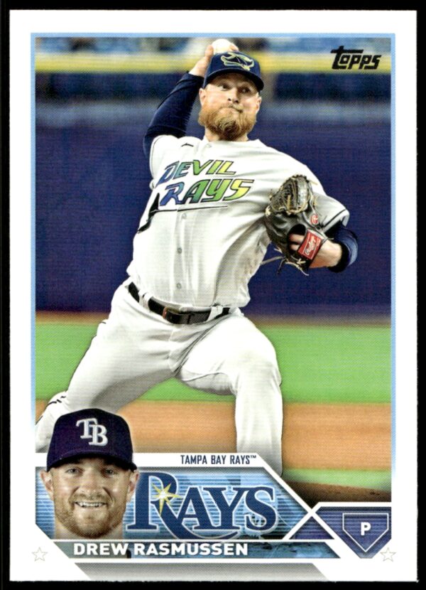 2023 Topps Series 2 Drew Rasmussen #449 (Front)