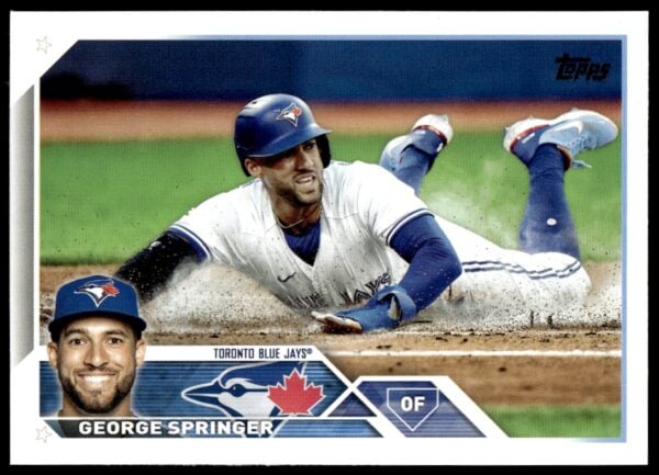 2023 Topps Series 2 George Springer #414 (Front)